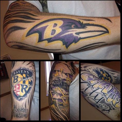 Tattoo studio in baltimore, united states. 27 best Baltimore Ravens Tattoos images on Pinterest ...