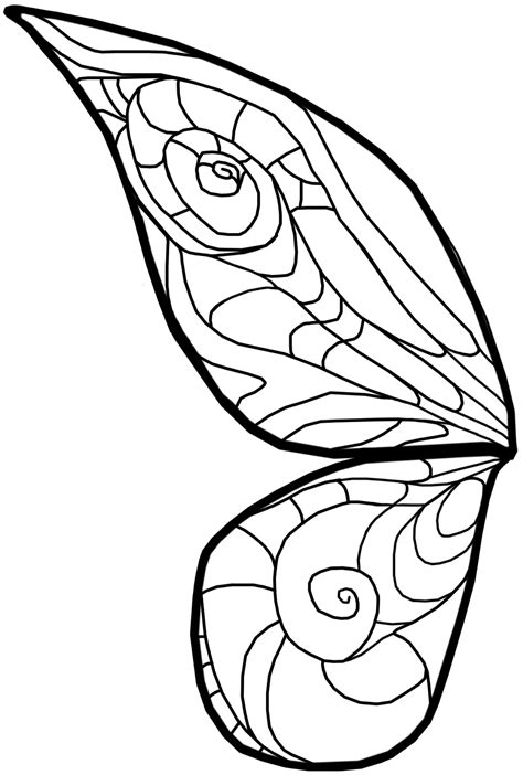 Free Printable Fairy Wing Template Printable Templates