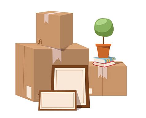 Royalty Free Moving Boxes Clip Art Vector Images And Illustrations Istock