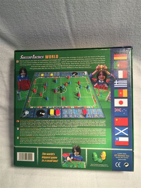 Soccer Tactics World Board Game