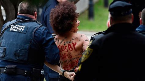Topless Protester Who Confronted Bill Cosby Once Saw Him As A Father Figure Abc News