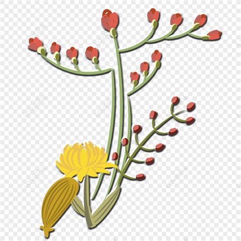Best Drawn Flowers Design Png Hd Transparent Image And Clipart Image