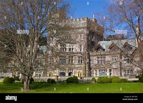 Hatley Castle Victoria Bc Canada Stock Photo Alamy