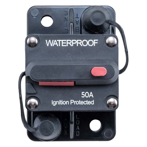 Install Bay® E Cb50mr 50a Waterproof Circuit Breaker