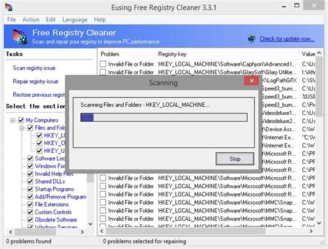 Download Eusing Free Registry Cleaner V43 Freeware Afterdawn