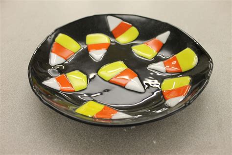 Halloween Fused Glass Bowl With Images Fused Glass Art Fused Glass Bowl Fused Glass