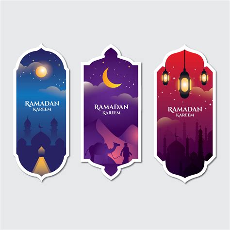 Collection Of Islamic Banners 1180939 Vector Art At Vecteezy