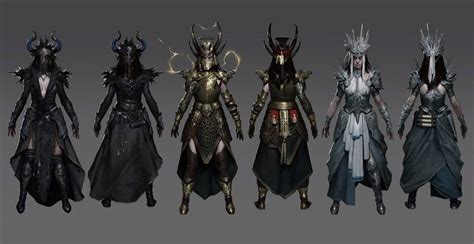 Sorceress Legendary Armor Art Diablo Iv Art Gallery Concept Art