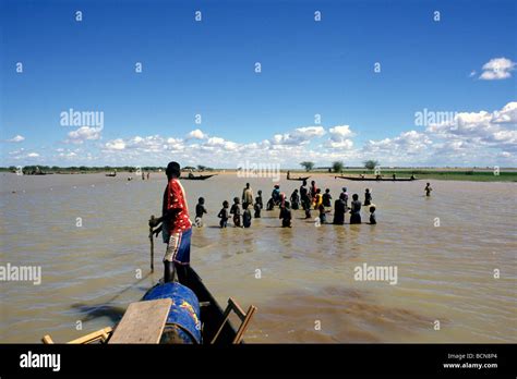 Mali Niger River Stock Photo Alamy