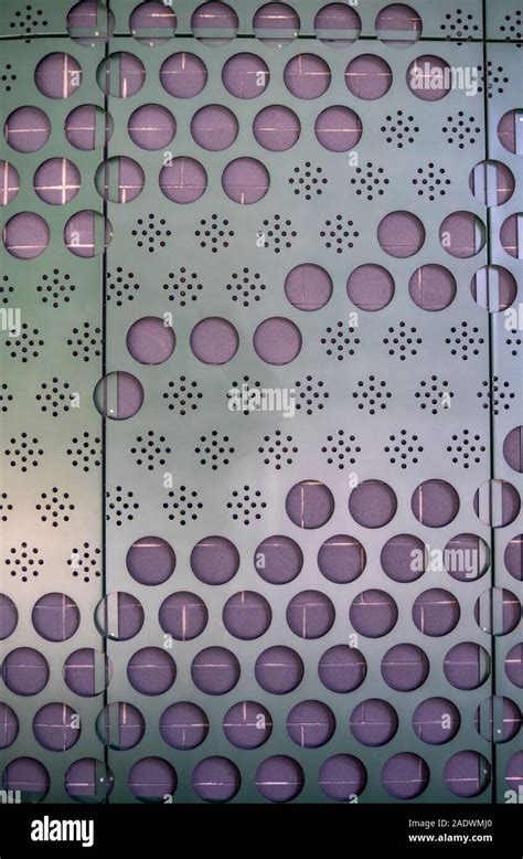 Perforated Metal Cladding High Resolution Stock Photography And Images