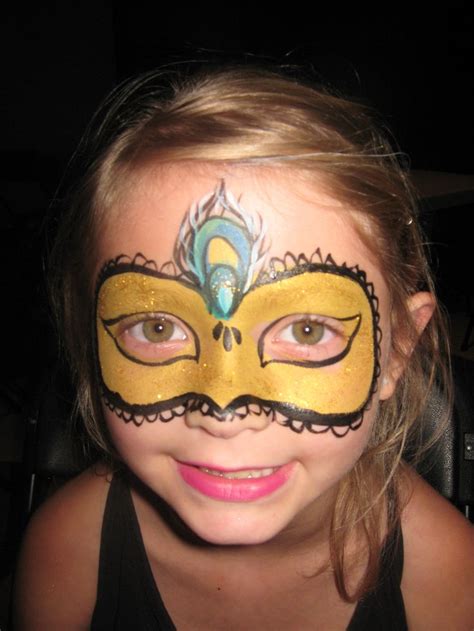 Masquerade Mask Face Paint Mask Face Paint Face Painting Designs