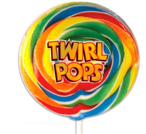 3 Oz Rainbow Twirl Whirly Pop 8 Inches 6 Pack Lollipops And Suckers