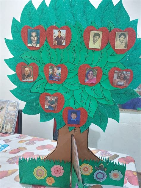 Árbol Genealógico Utilizando Material Reciclado Classroom Crafts Kids