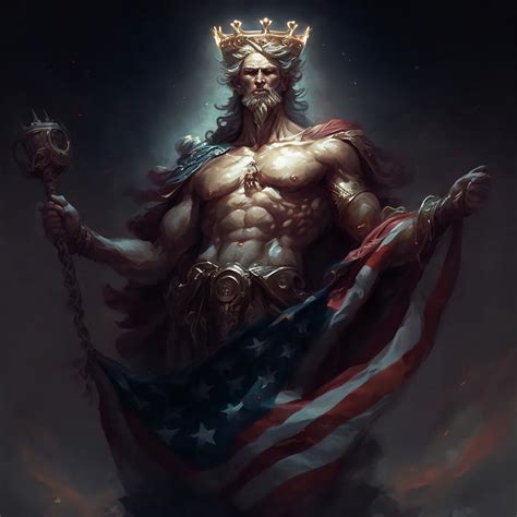 God Of United States Of America Digital Art By Creationistlife Fine