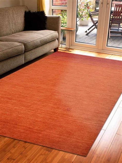 Rugsotic Carpets Hand Knotted Loom Woolen 8 X 10 Contemporary Area