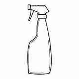 Spray Bottle Clipart Water Vector Clip Cliparts Clipground Stockunlimited Library sketch template