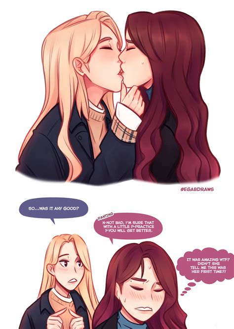 Pink Haired Yeba Posts Tagged Moonsun Lesbian Comic Cute Lesbian