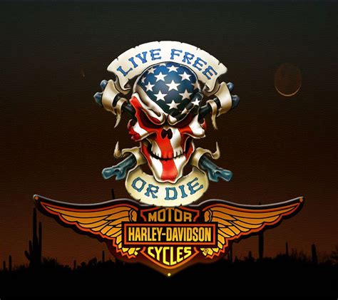 Harley Davidson Logo Wallpaper 4k