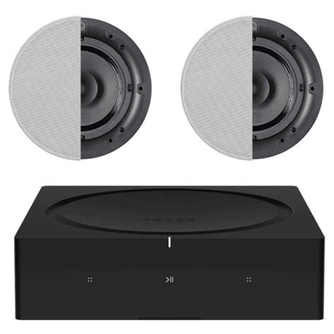 With sonos wireless speakers all you have to do is plug it in for quality sound you deserve. Sonos Amp + Q Install QI65CB 6.5" Ceiling Speakers (Pair ...