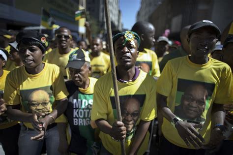 South African Protests Target Broken Promises The New York Times