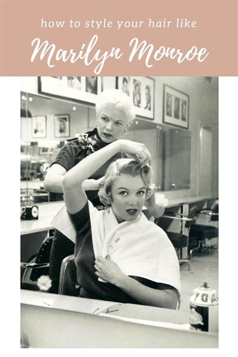 Learn To Style Your Hair Like Marilyn Monroe With Pin Curls Marilyn