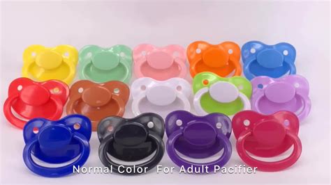 2017 Silicone Adult Pacifier Normal Color Pacifier Funny Pacifier For