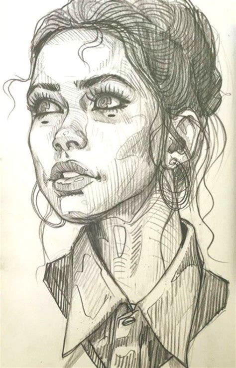 Pretty Girl Sketch By Pmucks On Deviantart Comment Dessiner Un Visage