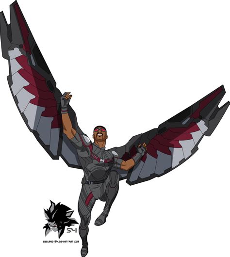 Falcon Marvel Cinematic Universe Artist Dc Animated Universe Falcon