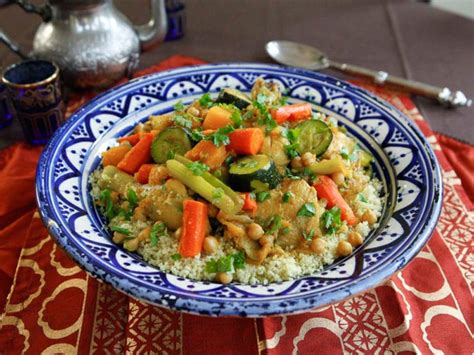 Chicken Vegetable Couscous Savory Moroccan Recipe