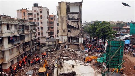 At Least 5 Dead In India Building Collapse People Trapped