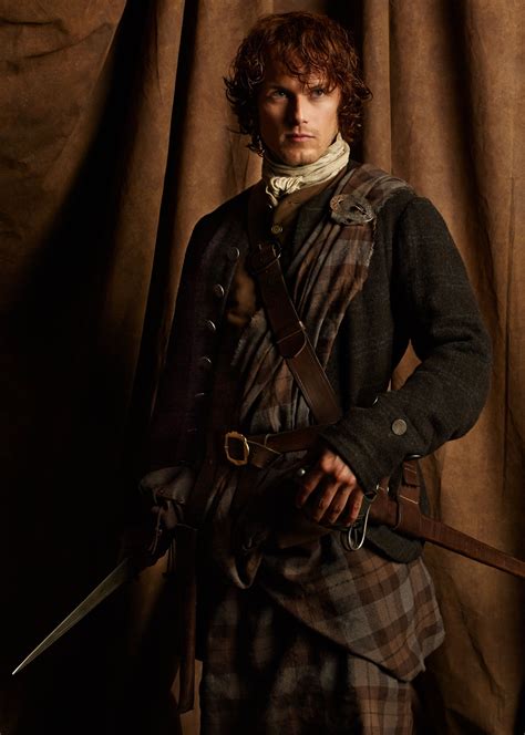 Sam Heughan As Jamie Fraser In Outlander On Starz Jamie Fraser Jamie