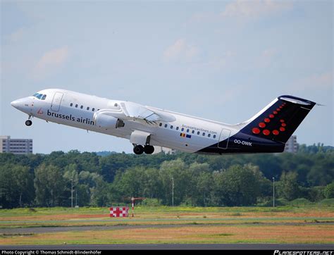 Oo Dwk Brussels Airlines British Aerospace Avro Rj100 Photo By Thomas