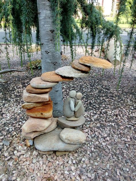 Steinskulptur Aus Meinem Garten Rock Garden Design Rock Garden