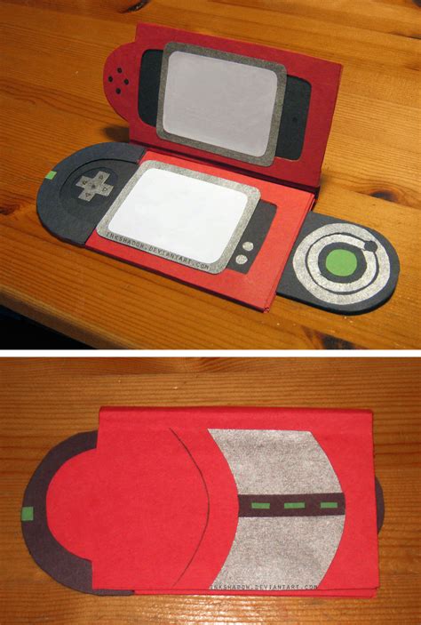 Well, that's how i got this. 3D Pokedex Card by Inkshadow on DeviantArt