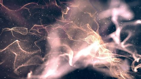 Light Waves Of Particles Free Stock Video