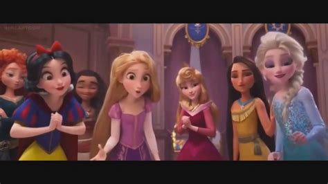 Wreck It Ralph 2 Disney Princess Scene Swedish Youtube