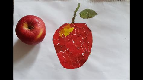 Apple Paper Collage Youtube