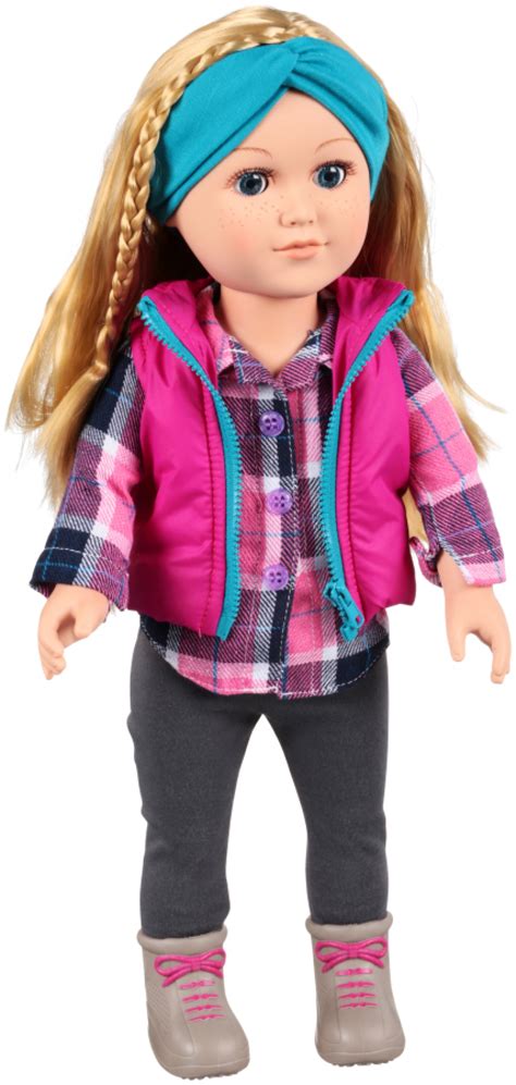 My Life As Outdoorsy Girl Doll 18 Poseable Doll Blonde Soft Torso