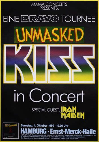 Cuando Iron Maiden Abría Para Kiss 40º Aniversario Del Unmasked Tour