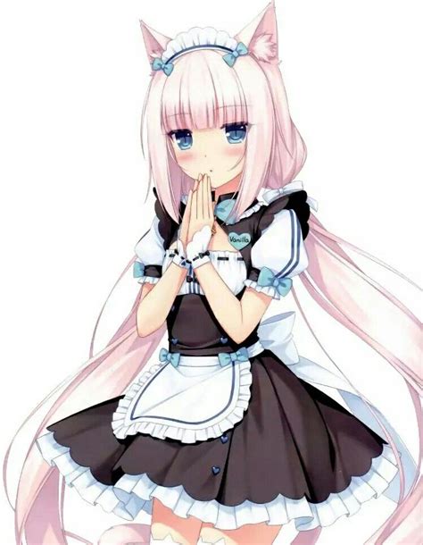 Nekopara Vanilla Девочка манга Аниме неко Аниме девушка