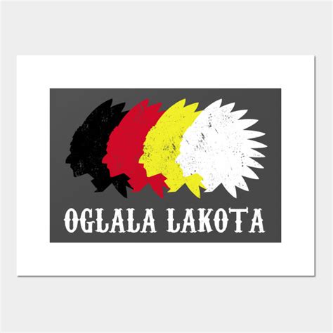 Oglala Lakota Sioux Nation Flag Native American Sioux Oglala Lakota
