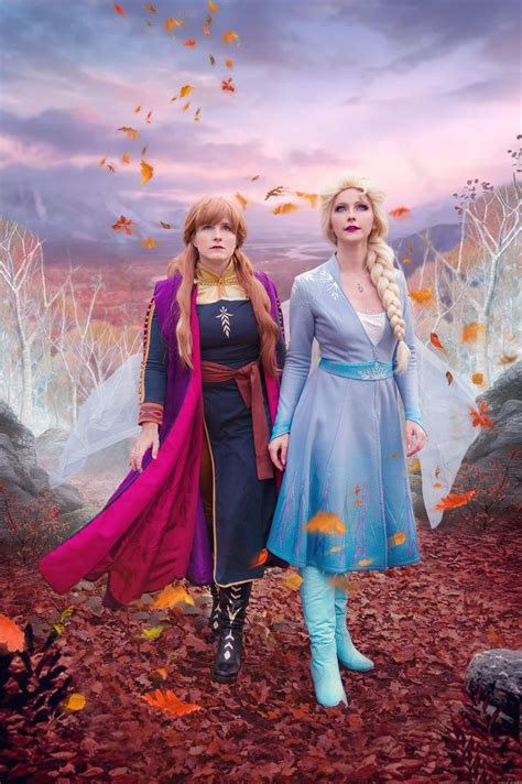 Frozen 2 Sisters By Eressea Sama On Deviantart In 2022 Cosplay Model