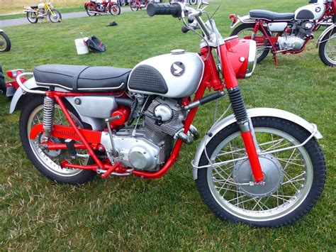 Oldmotodude 1965 Honda Cl77 Scrambler On Display At 2016 The Meet