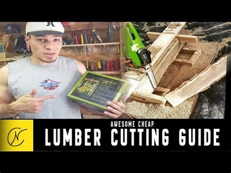 Last one +c $21.08 shipping. Awesome Cheap Lumber Cutting Guide (Timber Tuff) - YouTube