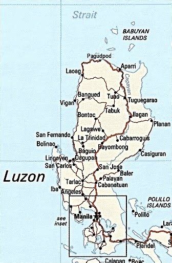 Maps Of Luzon Philippines Free Printable Maps