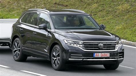 Volkswagen Touareg Facelift 2023 Spotted Testing The Automotive India