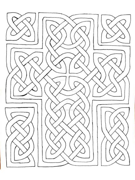 Celtic Knot Coloring Pages For Adults Coloring Pages