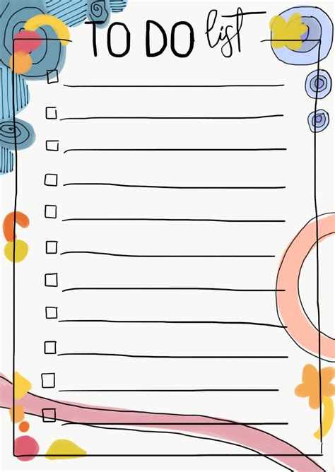Goodnotes To Do List Template Free Printable Template