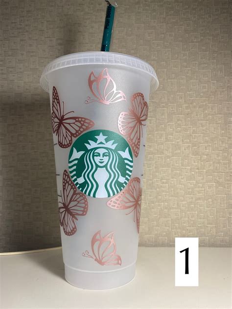 Custom Starbucks Cup Etsy