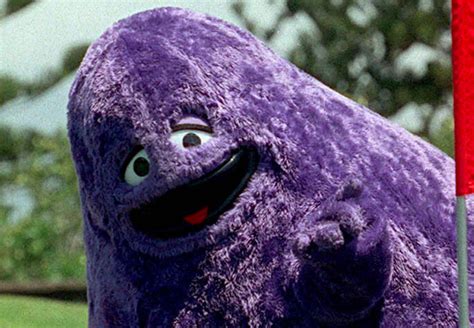 The Identity Of Grimace Ronald Mcdonalds Purple Pal Finally Revealed